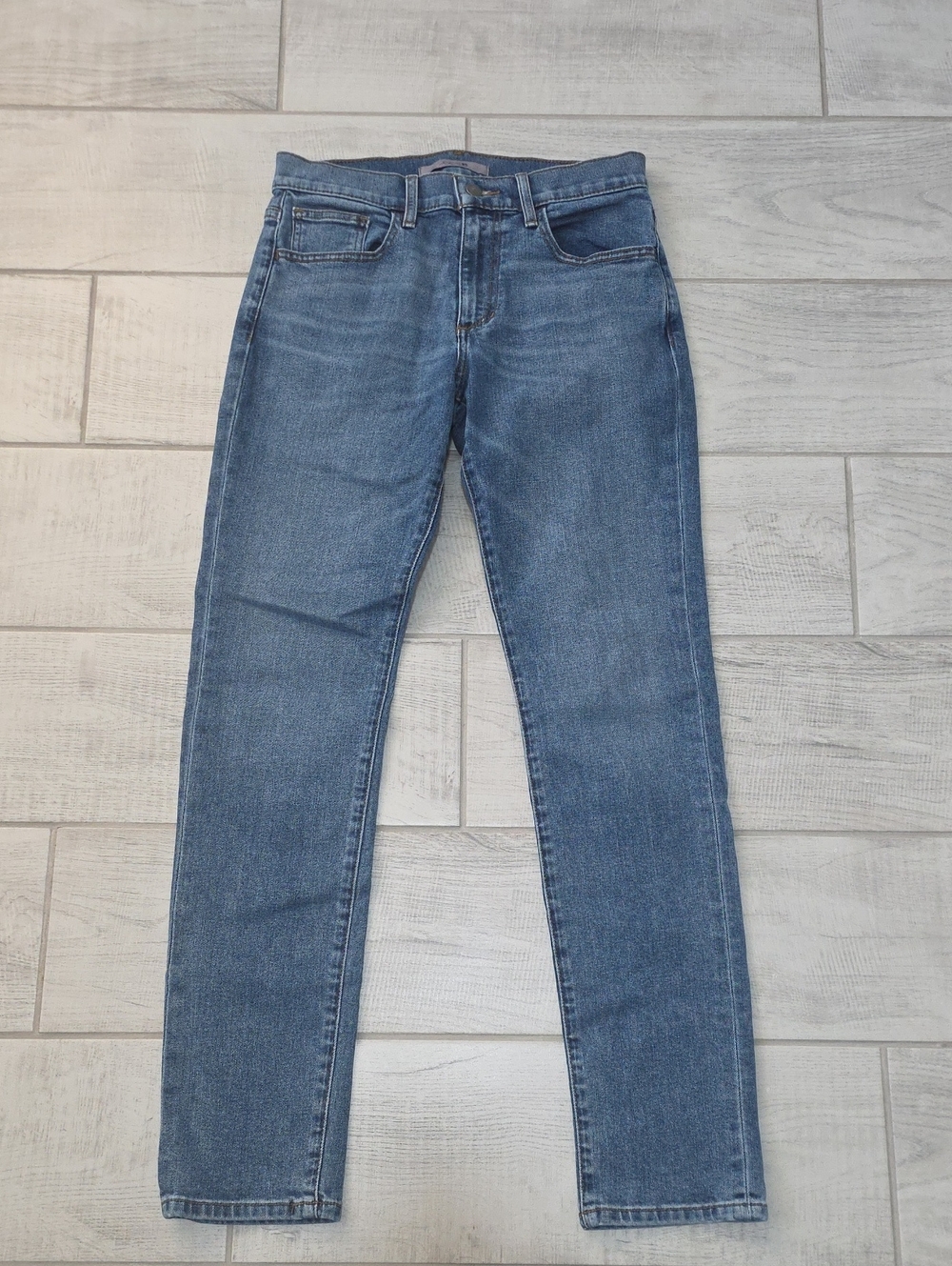 Joe's Jeans Slim Straight Fit Women's Size 28  Medium Blue Denim Stretch